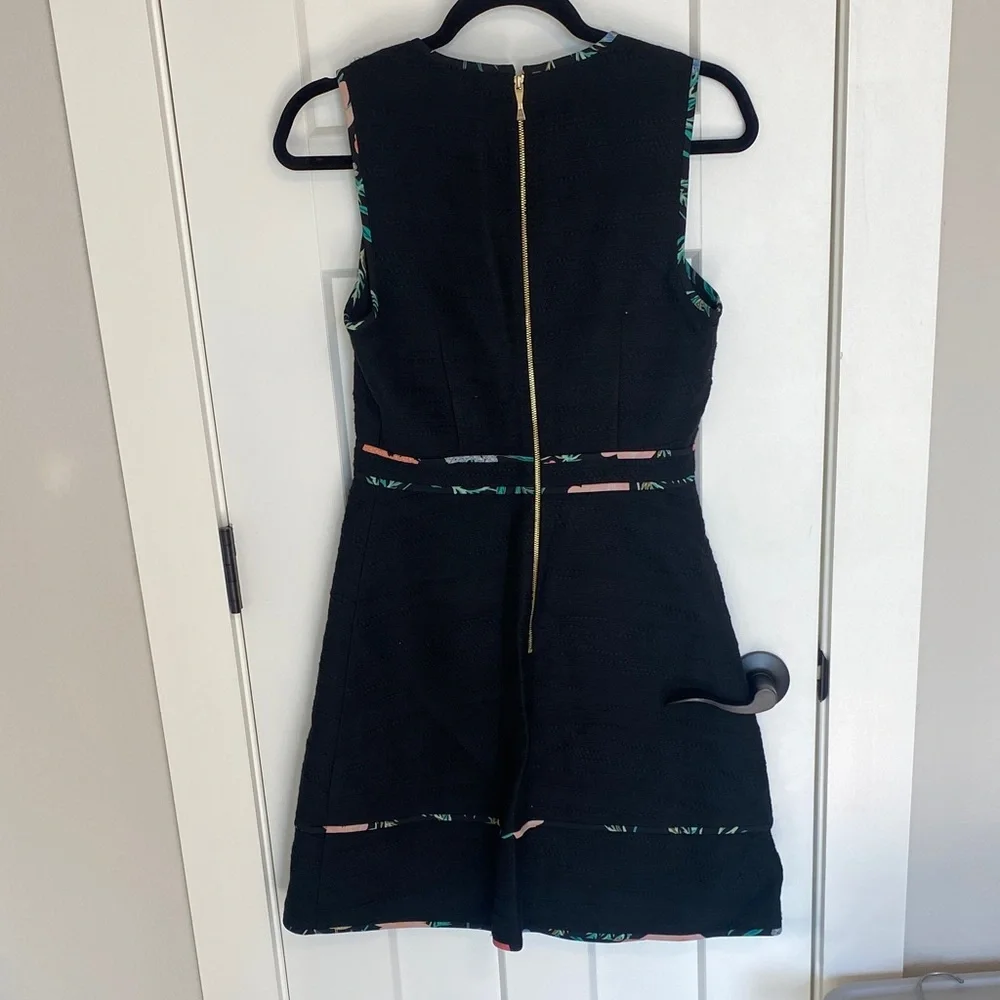 Kate Spade Black Dress with Colorful Accents